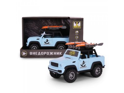 Машинка Kid Rocks Внедорожник 1:18 1-00453222_1
