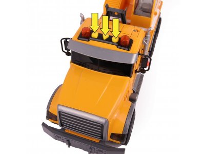 Игрушка Kid Rocks Автокран инерционный, свет/звук 1:12 1-00453235_13