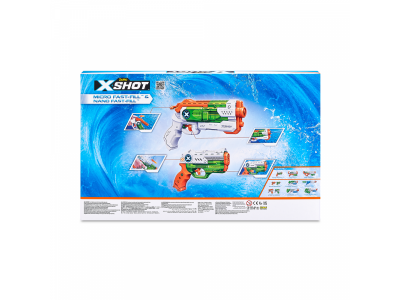 Водный бластер Zuru X-Shot Water Фаст Филл 2 шт. Нано и 2 шт. Микро 1-00429875_3