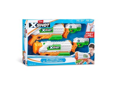 Игровой набор Zuru Водный бластер X-Shot Water Фаст Филл - 2шт 1-00453360_8