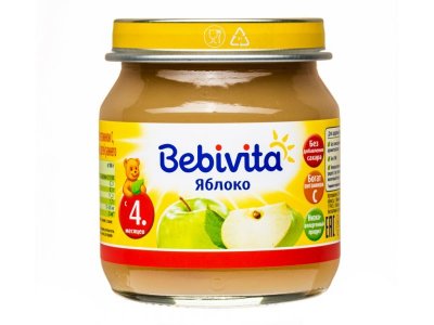 Пюре Bebivita Яблоко 100 г 1-00002566_1