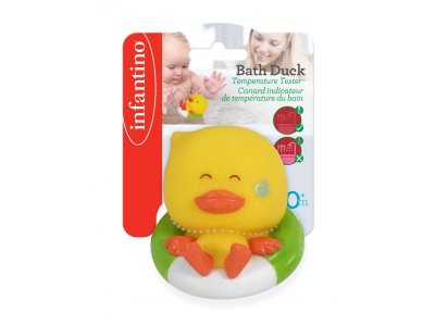 Игрушка для ванны Infantino Уточка с индикатором температуры воды 1-00453814_1