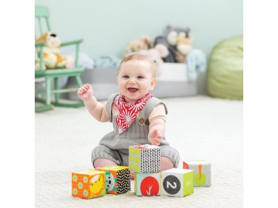 Игрушка для ванны Infantino Мягкие кубики Цвета и числа 1-00453824_3