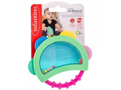 Погремушка-прорезыватель Infantino Бубен 1-00453845_6