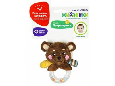 Погремушка Жирафики Мишка 1-00454917_2