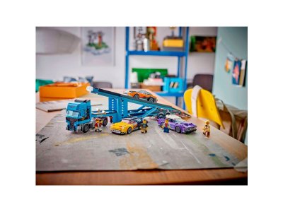 Конструктор LEGO City Грузовик-автовоз со спортивными автомобилями 60408 1-00455161_5