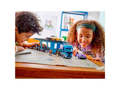 Конструктор LEGO City Грузовик-автовоз со спортивными автомобилями 60408 1-00455161_6