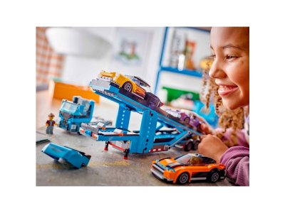 Конструктор LEGO City Грузовик-автовоз со спортивными автомобилями 60408 1-00455161_8