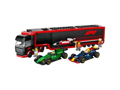 Конструктор LEGO City Автовоз F1 с машинами RB20 и AMR24 60445 1-00455163_3