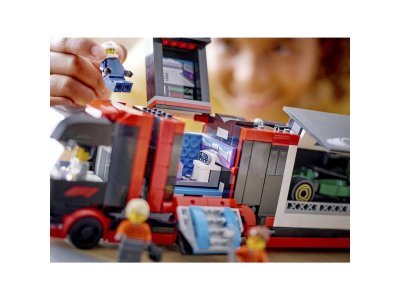 Конструктор LEGO City Автовоз F1 с машинами RB20 и AMR24 60445 1-00455163_7