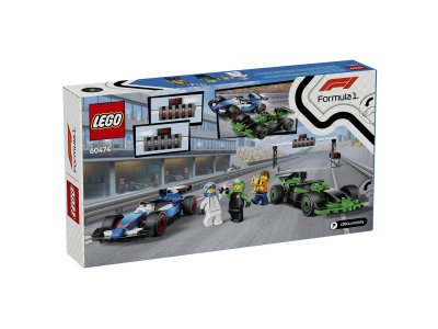 Конструктор LEGO City Финиш Формулы-1 с гоночными автомобилями VCARB и Sauber 60474 1-00455165_6