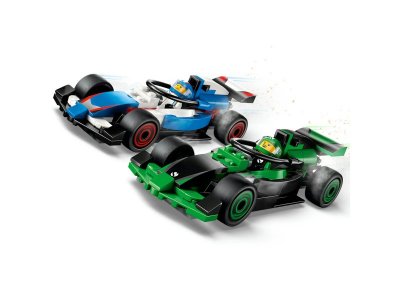 Конструктор LEGO City Финиш Формулы-1 с гоночными автомобилями VCARB и Sauber 60474 1-00455165_9