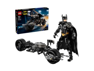 Конструктор  LEGO DC Фигурка Бэтмена и бэтцикл 76273 1-00455168_1