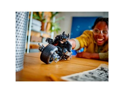 Конструктор  LEGO DC Фигурка Бэтмена и бэтцикл 76273 1-00455168_4