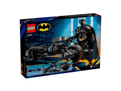Конструктор  LEGO DC Фигурка Бэтмена и бэтцикл 76273 1-00455168_10