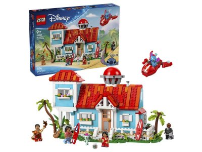 Конструктор LEGO Disney Пляжный домик Лило и Стича 43268 1-00455170_1
