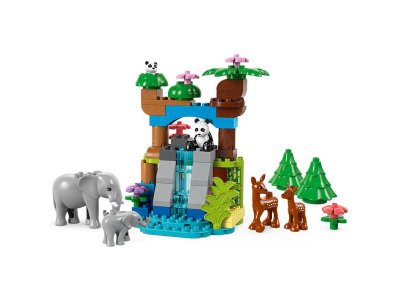 Конструктор LEGO Duplo Семейства диких животных 3-в-1 10446 1-00455172_3