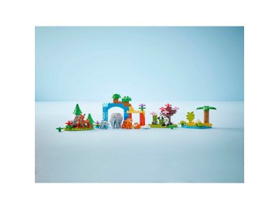 Конструктор LEGO Duplo Семейства диких животных 3-в-1 10446 1-00455172_7