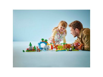 Конструктор LEGO Duplo Семейства диких животных 3-в-1 10446 1-00455172_6