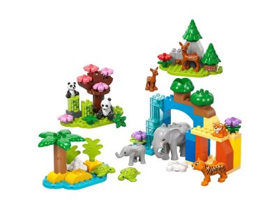Конструктор LEGO Duplo Семейства диких животных 3-в-1 10446 1-00455172_10