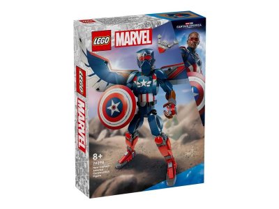 Конструктор LEGO Marvel Сборная фигурка: Новый Капитан Америка 76296 1-00455177_4
