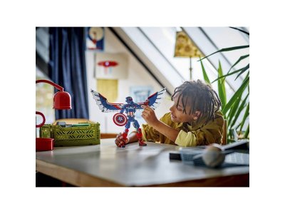 Конструктор LEGO Marvel Сборная фигурка: Новый Капитан Америка 76296 1-00455177_5
