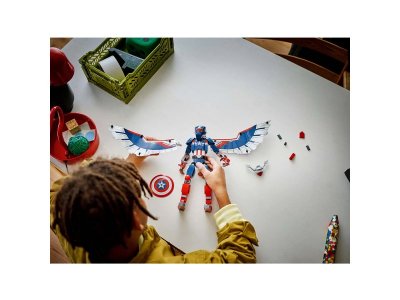 Конструктор LEGO Marvel Сборная фигурка: Новый Капитан Америка 76296 1-00455177_7