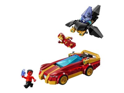 Конструктор LEGO Marvel Машина Железного Человека и Черная пантера против Красного Халка 76310 1-00455178_4
