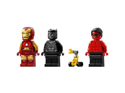 Конструктор LEGO Marvel Машина Железного Человека и Черная пантера против Красного Халка 76310 1-00455178_8