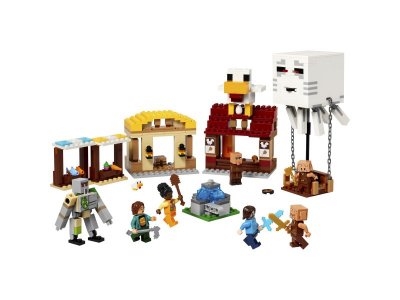 Конструктор  LEGO Minecraft Нападение на деревню на Призрачном воздушном шаре 21273 1-00455181_4