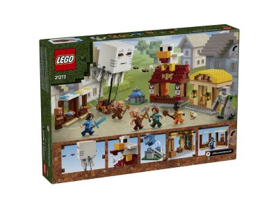 Конструктор  LEGO Minecraft Нападение на деревню на Призрачном воздушном шаре 21273 1-00455181_5
