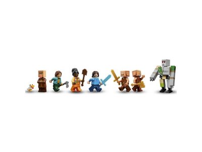 Конструктор  LEGO Minecraft Нападение на деревню на Призрачном воздушном шаре 21273 1-00455181_10