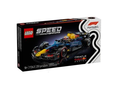 Конструктор LEGO Speed Champions Гоночный автомобиль Формула-1 Oracle Red Bull Racing RB20 77243 1-00455184_8