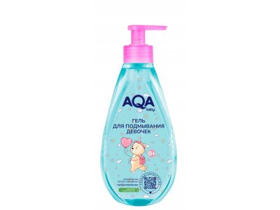Гель для подмывания девочек AQA baby, 250 мл 1-00254949_1
