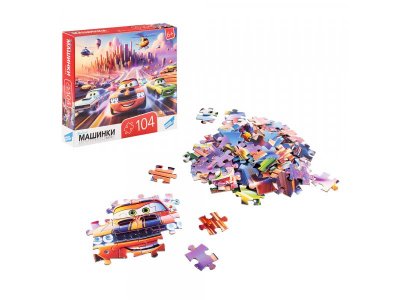 Пазл Dream Makers Board Games Машинки 1-00455526_1