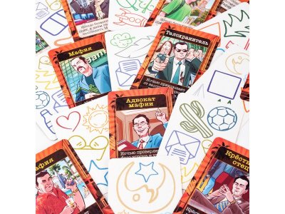 Игра настольная Dream Makers Board Games 2в1. Мафия. СуперДубль 1-00455543_2