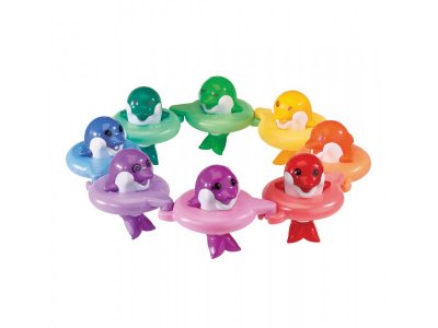 Игрушка для ванной Tomy, Поющие дельфины, от 12 мес 1-00006317_2
