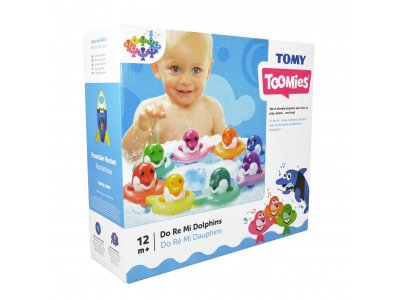 Игрушка для ванной Tomy, Поющие дельфины, от 12 мес 1-00006317_4
