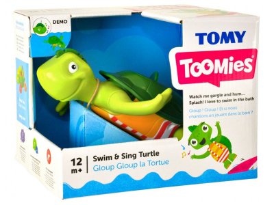 Игрушка для ванной Tomy, Поющая Черепашка, от 12 мес 1-00006329_5
