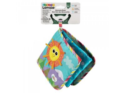 Игрушка с подвесом развивающая Lamaze Мягкая книжка первых открытий 1-00455562_2