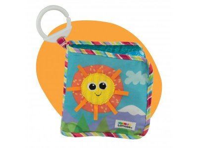 Игрушка с подвесом развивающая Lamaze Мягкая книжка первых открытий 1-00455562_4