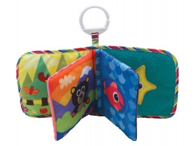 Игрушка с подвесом развивающая Lamaze Мягкая книжка первых открытий 1-00455562_6