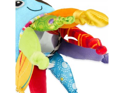 Игрушка с подвесом развивающая Lamaze Капитан кальмар 1-00455564_2