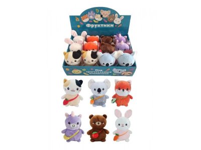Мягкая игрушка Fluffy Family Фруктики 13 см 1-00455570_1