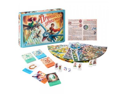 Игра настольная Dream Makers Принцессы и драконы 1-00455200_1