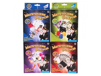 Игра настольная Dream Makers Магические фокусы 20 в 1 1-00455203_1