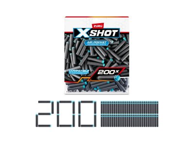 Набор стрел Zuru X-Shot для бластеров Excel 200 шт 1-00455725_1