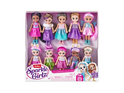 Куклы Zuru Sparkle Girlz Маленькие принцессы 10 шт 1-00455732_2