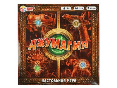 Игра-ходилка настольная Умные игры Джумагия, 40 карточек 1-00454968_1