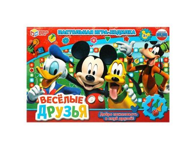 Игра-ходилка настольная Умные игры Весёлые друзья 1-00454982_1
